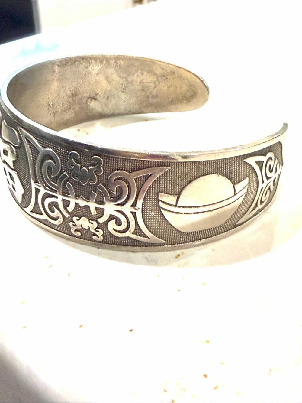 Vintage Chinese Solid Fine Silver 
